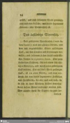 Das beständige Vipernsalz