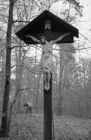 Wegekreuz (Wegekreuz); Hünfeld, Steingrundstraße