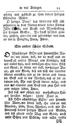 Ein ander schön Gebett.