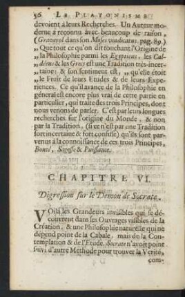 Chapitre VI. Digression sur le Demon de Socrate