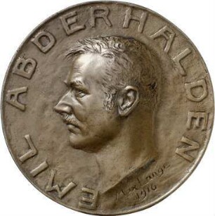 Lange, Max: Emil Abderhalden