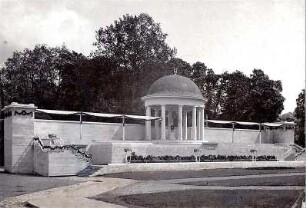 Fischer, Theodor; München, Ausstellungspark Theresienhöhe; Ausstellungsgestaltung Raum Prof. Fischer - Ansicht
