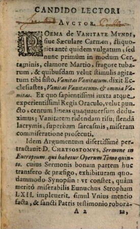 I. Balde E Soc. Iesv Poema De Vanitate Mundi