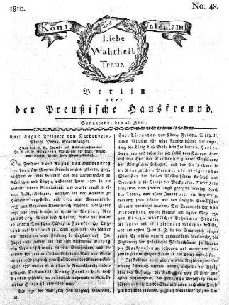 Nr. 48., 16. Juni 1810