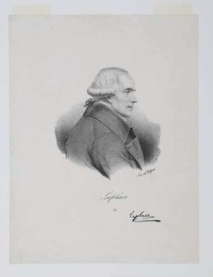 Porträt Pierre Simon Laplace