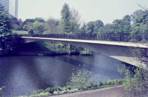 Fußgängerbrücke, Botanischer Garten, Hbg