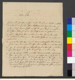 Brief von Goethe, August von an Goethe, Johann Wolfgang von