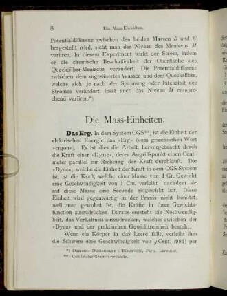 Die Maaseinheiten