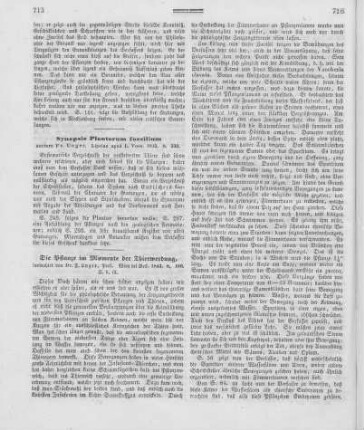 Synopsis Plantarum fossilium / auctore Fr[anz von] Unger. - Lipsiae : L. Voss, 1845