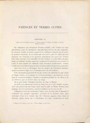 L'acropole de Suse d'après les fouilles executées en 1884, 1885, 1886 sous les auspices du musée du Louvie, 3. Faiences et terres cuites : contenant 62 gravures