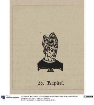 Bischof. Kapitel 20. Vignette für: Heinrich Boos. Geschichte der rheinischen Städtekultur von ihren Anfängen bis zur Gegenwart mit besonderer Berücksichtigung der Stadt Worms. Berlin: Stargardt 1897