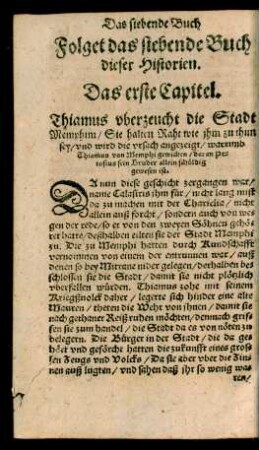 Folget das siebende Buch dieser Historien.