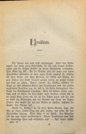 Novellen : Auswahl fürs Haus, 1. Novellen ; 1. Band