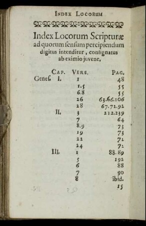 Index Locorum Scripturæ[...]