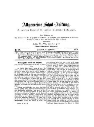 Pädagogische Briefe aus England
