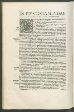 In Epistolam Iudae Annotationes Des. Erasmi Roterodami.