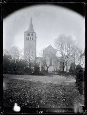 Stiftskirche; Chor mit Turm, vor der Restaurierung