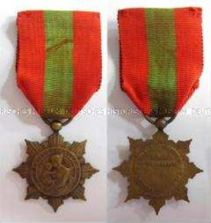 Medaille auf die französische (Groß-)Familie, 3. Klasse in Bronze, Republik Frankreich