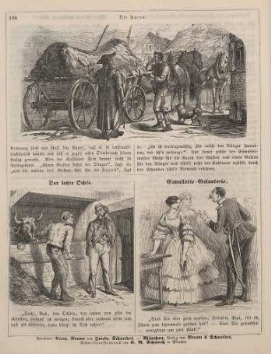 "Die Facon" "Der letzte Ochse" "Cavallerie-Galanterie"
