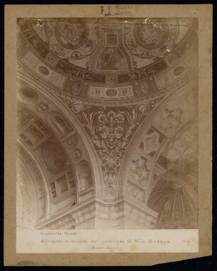 Villa Madama, Rom: Wand- und Deckenfresko