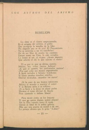 Rebelión