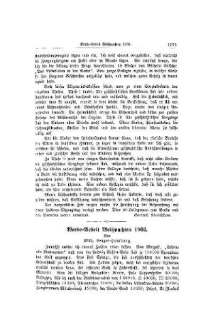 Werbe-Arbeit Weihnachten 1903