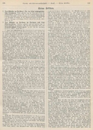 129-132 Kleine Kritiken