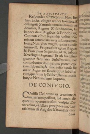 De Conivgio.