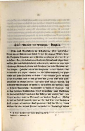 Taschenbuch für Freunde der Geologie : in allgemein faßlicher Weise bearb. von Karl Cäsar v. Leonhard. 2. 1846