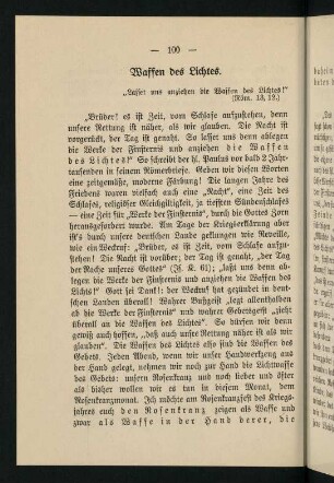 100-107, 11. Waffen des Lichtes