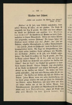 100-107, 11. Waffen des Lichtes