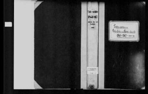 Schriesheim, evangelische Gemeinde: Standesbuch 1861-1867