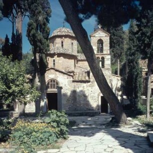 Athen. Kloster Kaisarianí. Klosterkirche am Hymettos. P5
