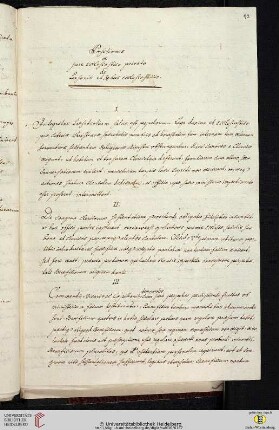 Positiones ex jure Ecclesiastico privato de Personis et Rebus ecclesiasticis.