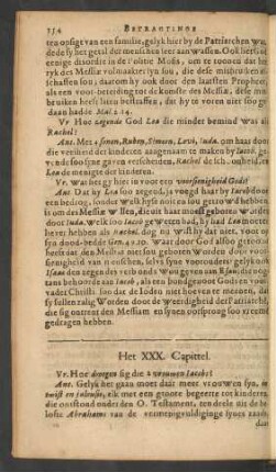 Het XXX. Capittel