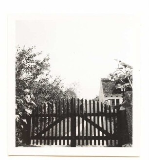 Garten Elsbeth Heddenhausen, Berlin-Zehlendorf: Gartentor