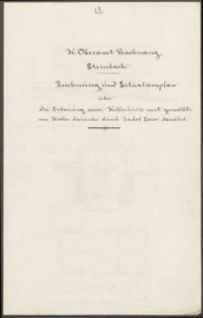 Layer, Jakob, Bauer Bau eines Kellerhauses