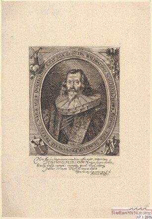 Willibald (II.) Schlüsselfelder, Ratsherr, Landpfleger; geb. 1594; gest. 1659