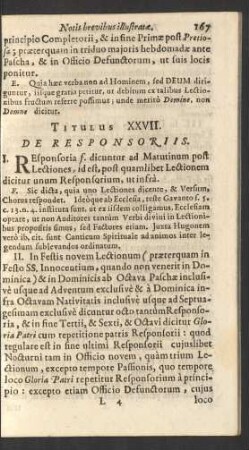 Titulus XXVII.