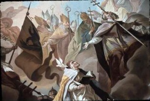 Glorie des heiligen Benedikt und der Heiligen seines Ordens