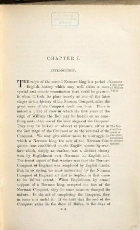 The reign of William Rufus and the accession of Henry the First : In 2 vols., 1