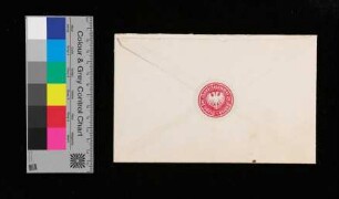 Einladung zum Abendessen an Vissering von Dem Präsens der Handelskammer im Ratskeller am 19.03.1918 in Lübeck