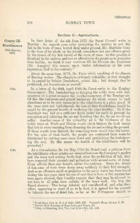 Section II. Agriculture