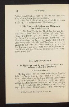 III. Die Rossärzte.