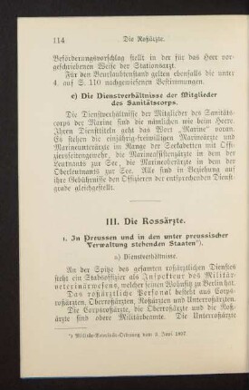 III. Die Rossärzte.
