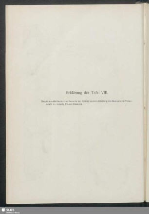 Tafel VIII