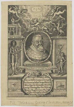 Bildnis des Joannes Georgius, Dux Saxoniae