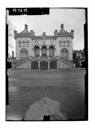 Wittenburg, Am Markt 1. Rathaus (1852; G. A. Demmler). Straßenfront