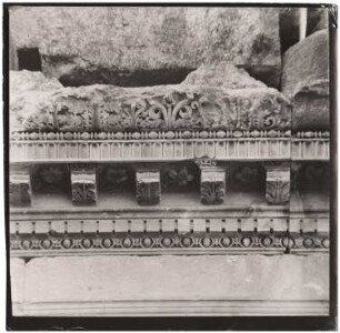 Gebälkfragment, Baalbek: Detail
