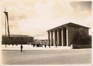 Reichsgartenschau 1939 auf dem Killesberg, Stuttgart: Haupteingang-Vorplatz